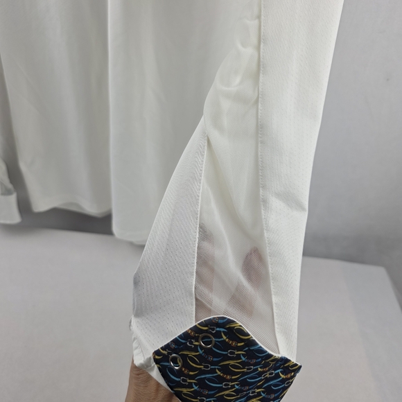 Essex Classics Ladies Talent Yarn Long Sleeve Show Shirt Bridle Equestrian - Picture 4 of 7